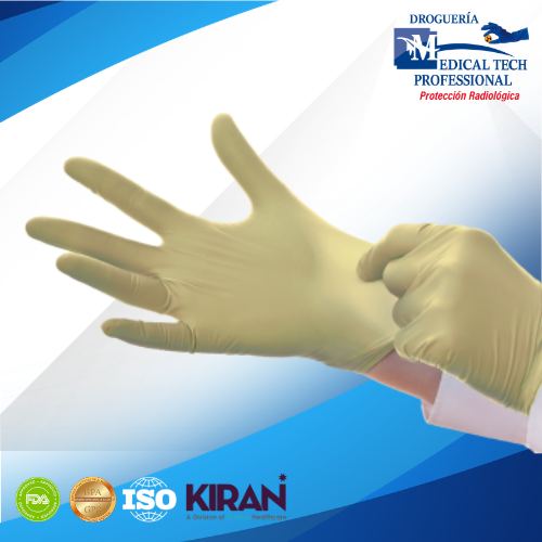 GUANTES ESTERILES CONTRA LA RADIACION