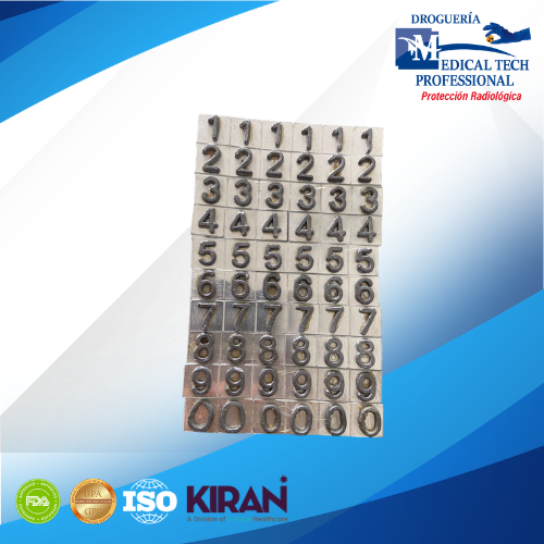 NUMEROS DE PLOMO 